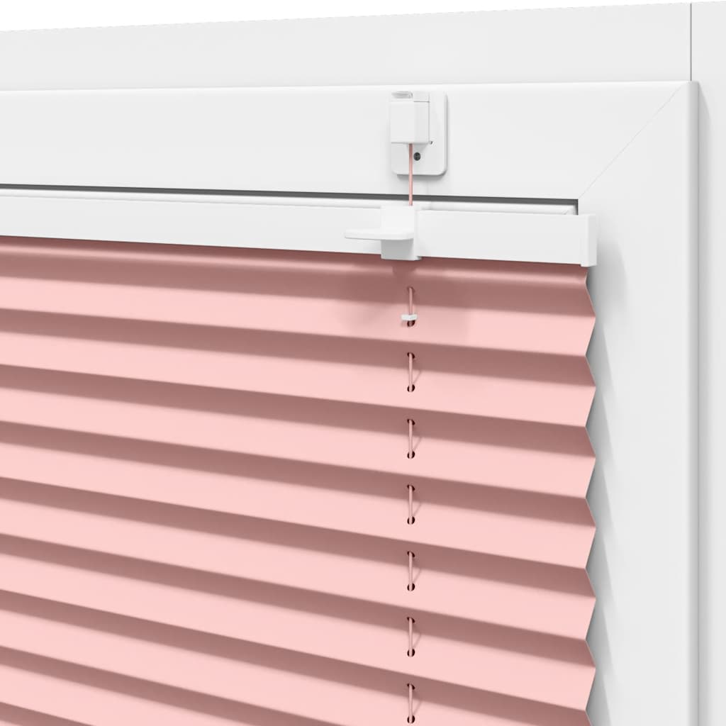 plisségardin Rosa 55x150 cm Stoff Bredde 54,4 cm Polyester