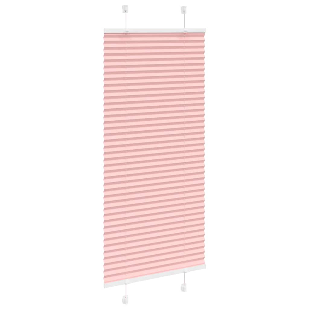 plisségardin Rosa 60x150 cm Stoff Bredde 59,4 cm Polyester