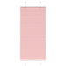 plisségardin Rosa 65x150 cm Stoff Bredde 64,4 cm Polyester