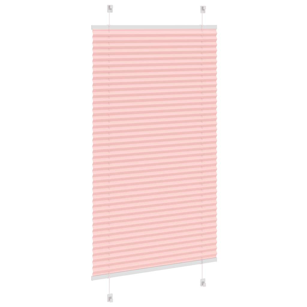 plisségardin Rosa 70x150 cm Stoff Bredde 69,4 cm Polyester