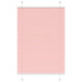 plisségardin Rosa 100x150 cm Stoff Bredde 99,4 cm Polyester