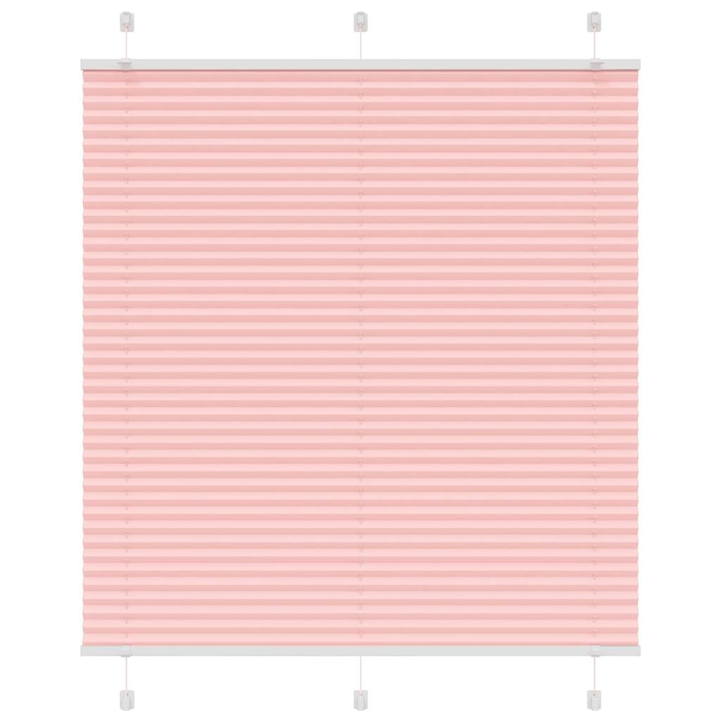 plisségardin Rosa 115x150 cm Stoff Bredde 114,4 cm Polyester