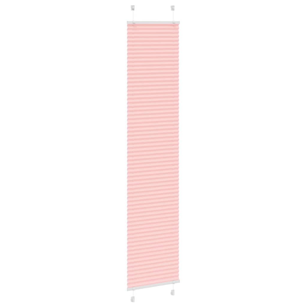 plisségardin Rosa 45x200 cm Stoff Bredde 44,4 cm Polyester