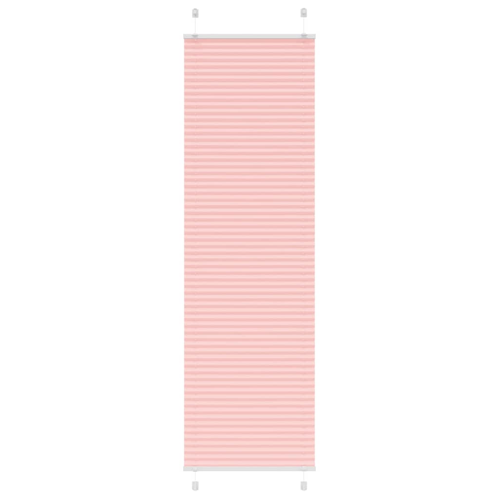 plisségardin Rosa 55x200 cm Stoff Bredde 54,4 cm Polyester