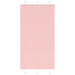 plisségardin Rosa 105x200 cm Stoff Bredde 104,4 cm Polyester