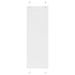 plisségardin Hvit 40x100 cm Stoff Bredde 39,4 cm Polyester