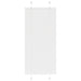 plisségardin Hvit 55x100 cm Stoff Bredde 54,4 cm Polyester vidaXL