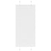 plisségardin Hvit 65x100 cm Stoff Bredde 64,4 cm Polyester vidaXL