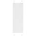 plisségardin Hvit 50x150 cm Stoff Bredde 49,4 cm Polyester