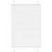 plisségardin Hvit 85x150 cm Stoff Bredde 84,4 cm Polyester
