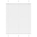plisségardin Hvit 110x150 cm Stoff Bredde 109,4 cm Polyester