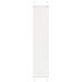 plisségardin Hvit 40x200 cm Stoff Bredde 39,4 cm Polyester