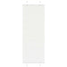 plisségardin Hvit 75x200 cm Stoff Bredde 74,4 cm Polyester vidaXL