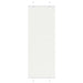 plisségardin Hvit 80x200 cm Stoff Bredde 79,4 cm Polyester