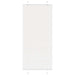 plisségardin Hvit 85x200 cm Stoff Bredde 84,4 cm Polyester