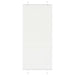 plisségardin Hvit 90x200 cm Stoff Bredde 89,4 cm Polyester