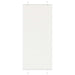 plisségardin Hvit 95x200 cm Stoff Bredde 94,4 cm Polyester
