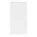 plisségardin Hvit 110x200 cm Stoff Bredde 109,4 cm Polyester