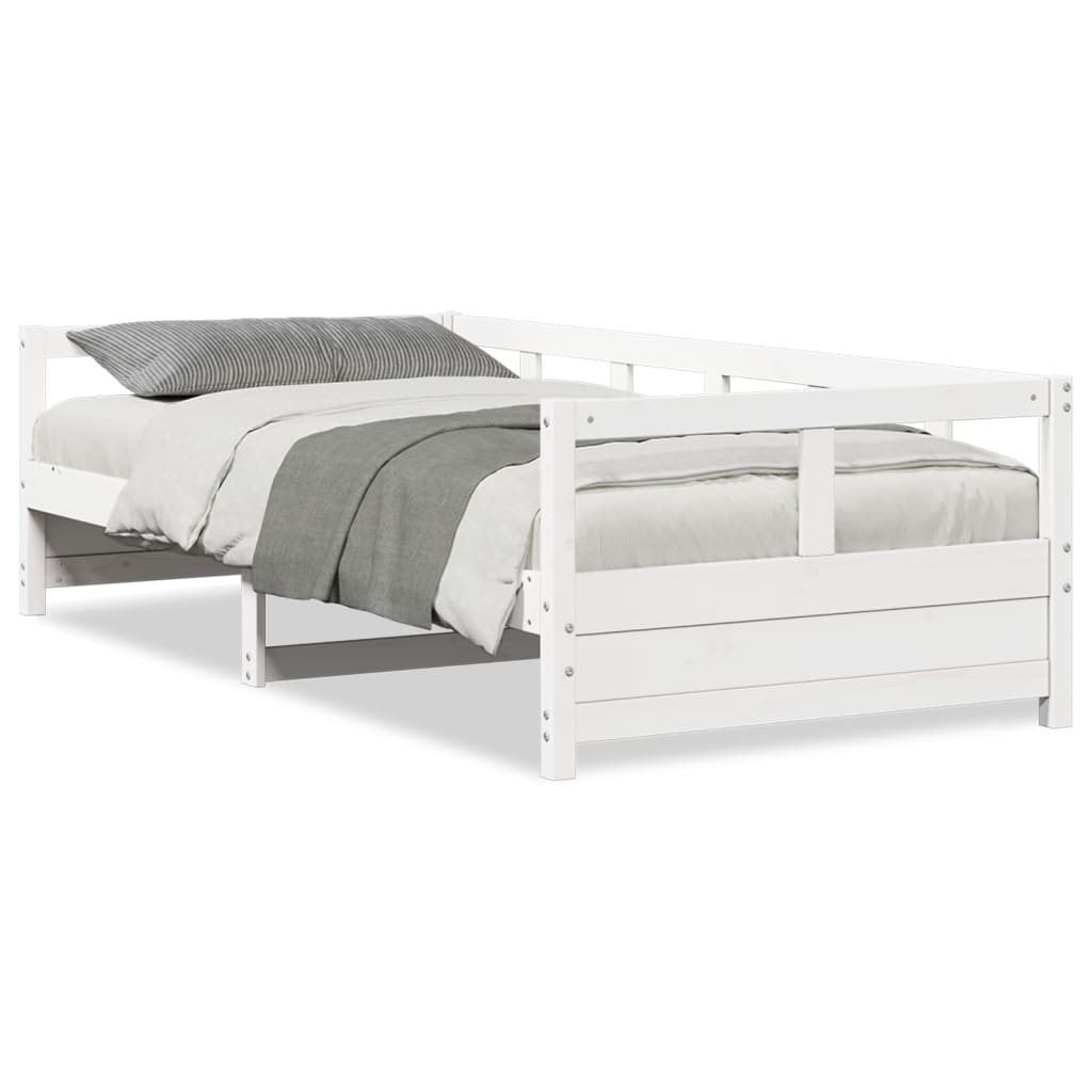 Dagseng uten madrass hvit 90x190 cm heltre furu
