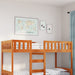 Seng uten madrass voksbrun 90x190 cm heltre furu