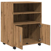 Rulleskap artisan eik 60x48x81 cm konstruert tre