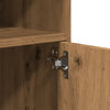 Rulleskap artisan eik 60x48x81 cm konstruert tre