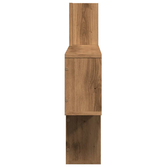 Vegghylle artisan eik 100x15x70 cm konstruert tre