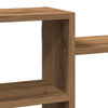 Vegghylle artisan eik 129x18x42 cm konstruert tre