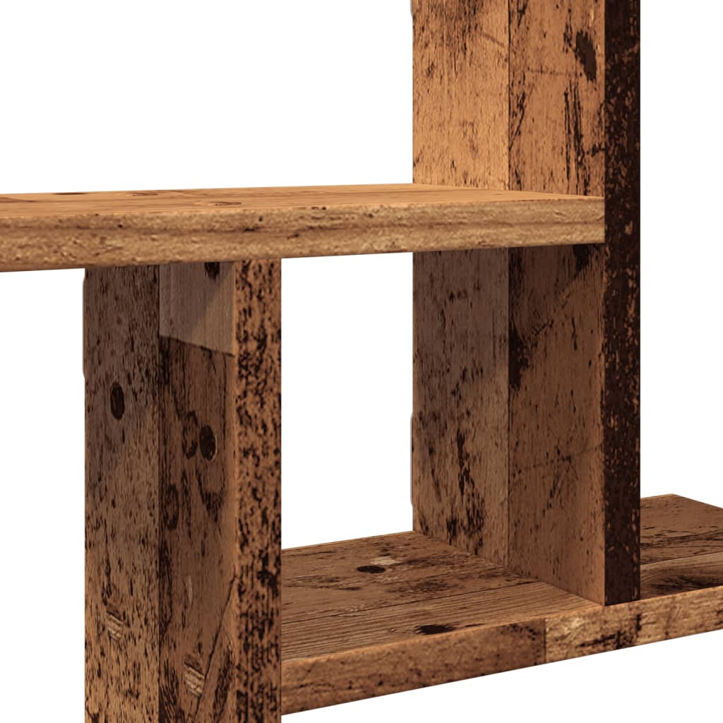 Vegghyller 2 stk gammelt tre 38x12x38 cm konstruert tre