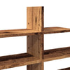 Vegghylle gammelt tre 124,5x18x60,5 cm konstruert tre