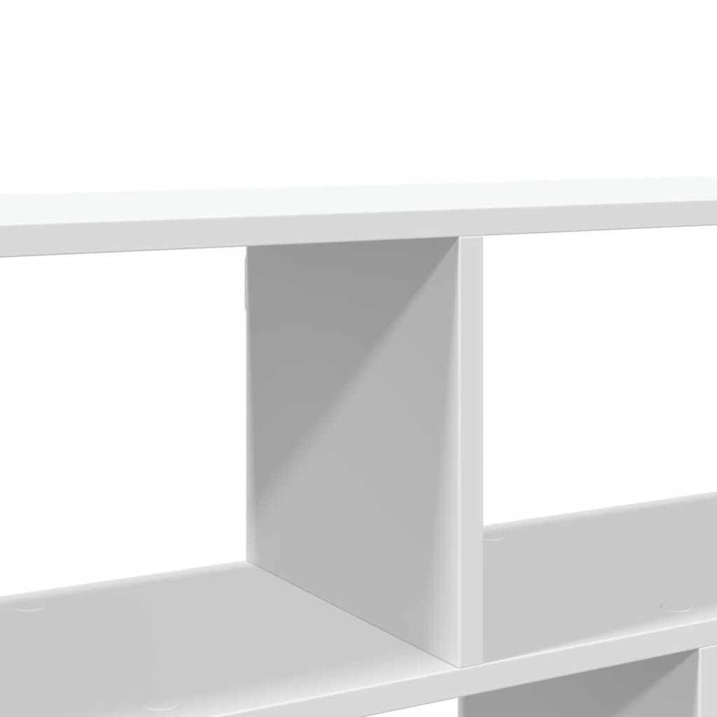 Vegghylle hvit 100x25x50 cm konstruert tre vidaXL