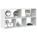Vegghylle hvit 100x25x50 cm konstruert tre vidaXL
