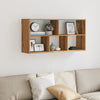 Vegghylle artisan eik 100x25x50 cm konstruert tre