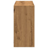 Vegghylle artisan eik 100x25x50 cm konstruert tre
