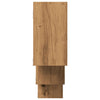 Vegghylle artisan eik 159x18x66 cm konstruert tre