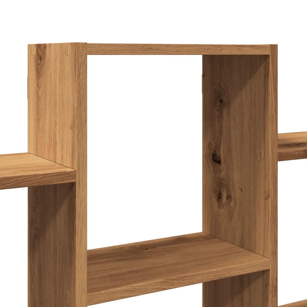 Vegghylle artisan eik 159x18x66 cm konstruert tre