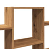 Vegghylle artisan eik 159x18x66 cm konstruert tre