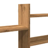 Vegghylle artisan eik 167,5x18x68 cm konstruert tre