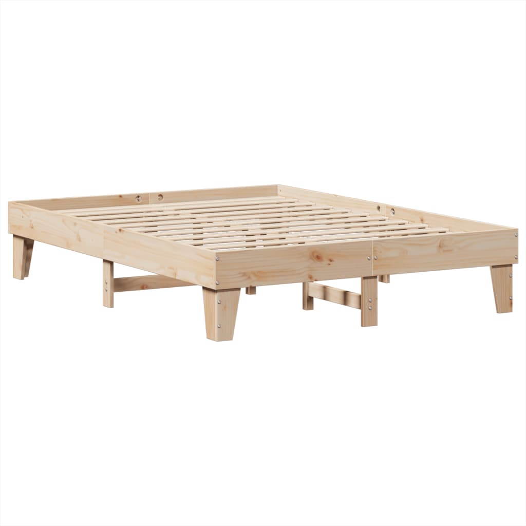 Sengeramme uten madrass 140x200 cm heltre furu