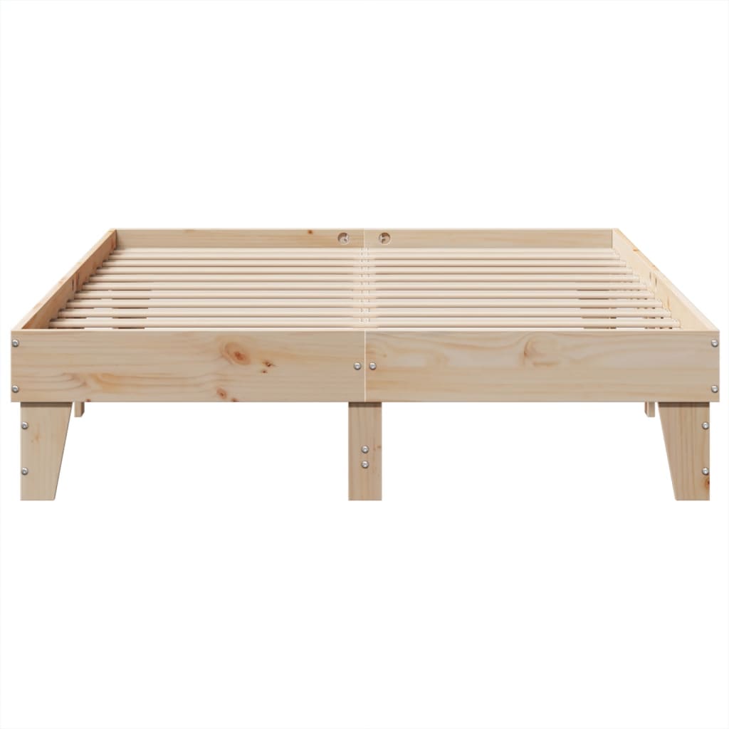 Sengeramme uten madrass 140x200 cm heltre furu