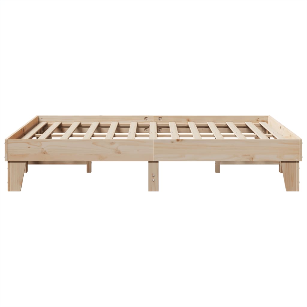 Sengeramme uten madrass 140x200 cm heltre furu