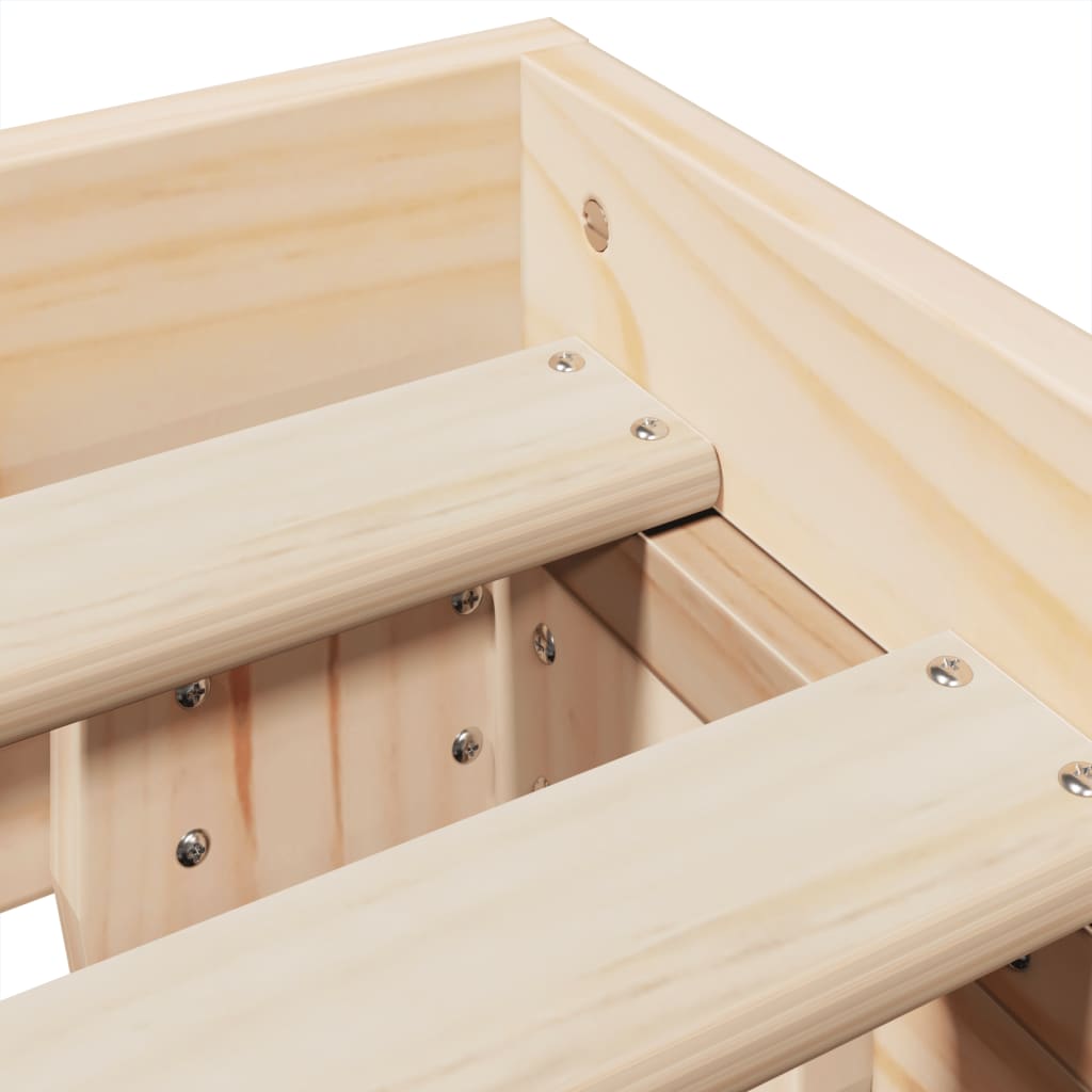 Sengeramme uten madrass 120x200 cm heltre furu