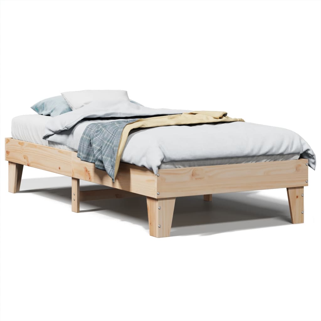 Sengeramme uten madrass 90x190 cm heltre furu