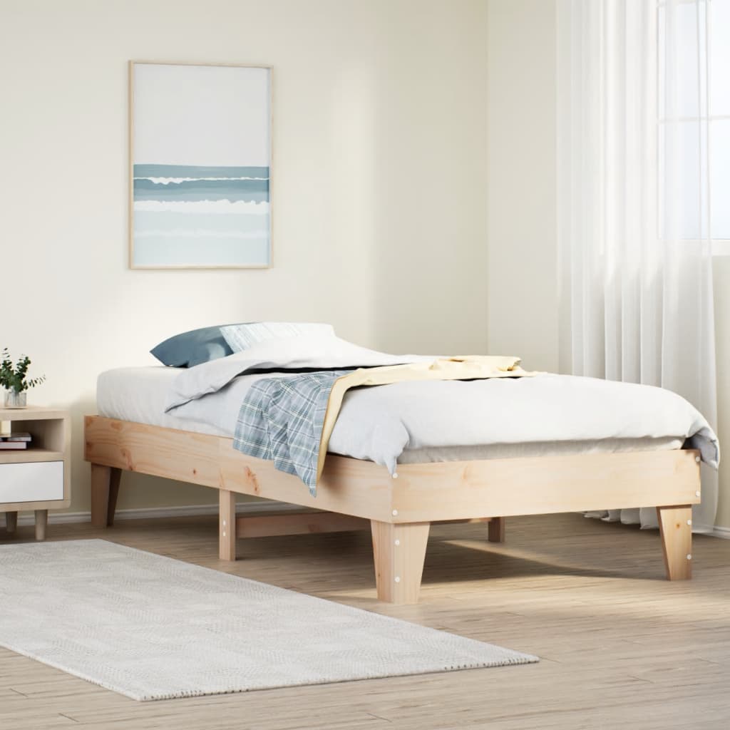 Sengeramme uten madrass 90x190 cm heltre furu