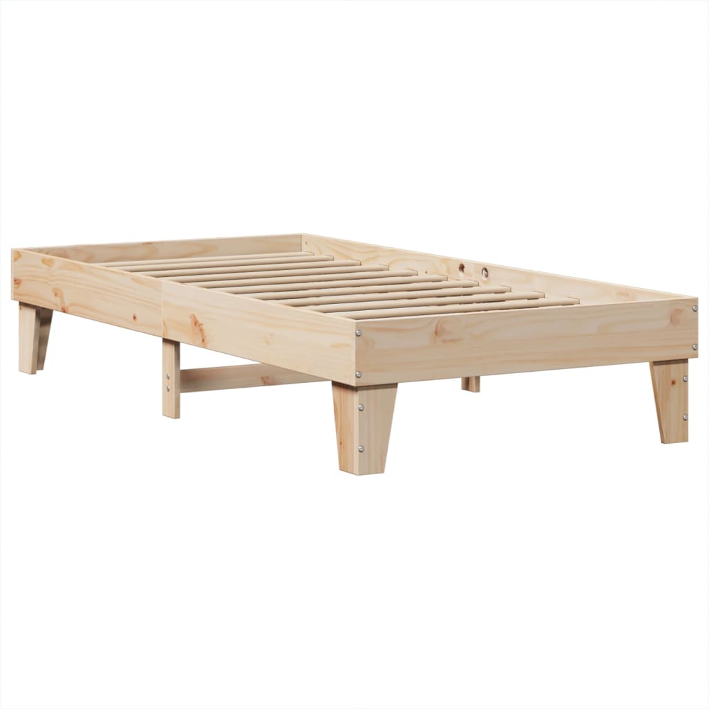 Sengeramme uten madrass 75x190 cm heltre furu