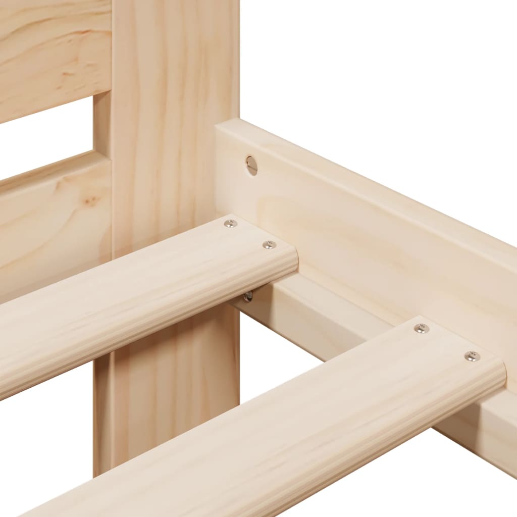 Sengeramme uten madrass 120x200 cm heltre furu