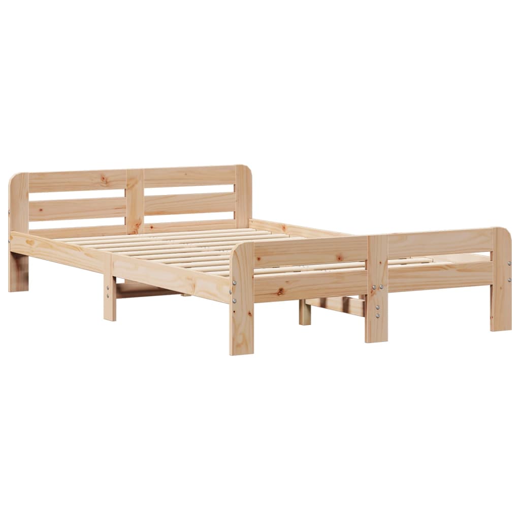 Sengeramme uten madrass 120x190 cm heltre furu