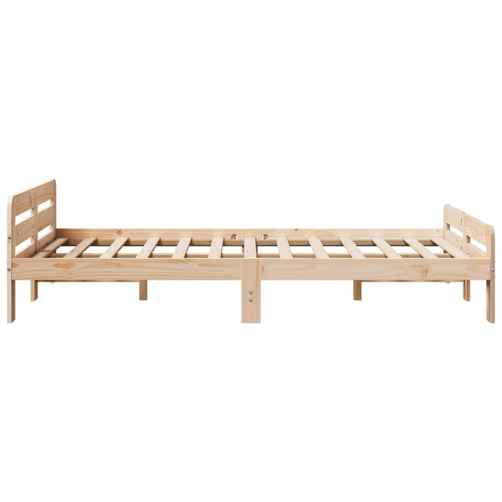 Sengeramme uten madrass 120x190 cm heltre furu
