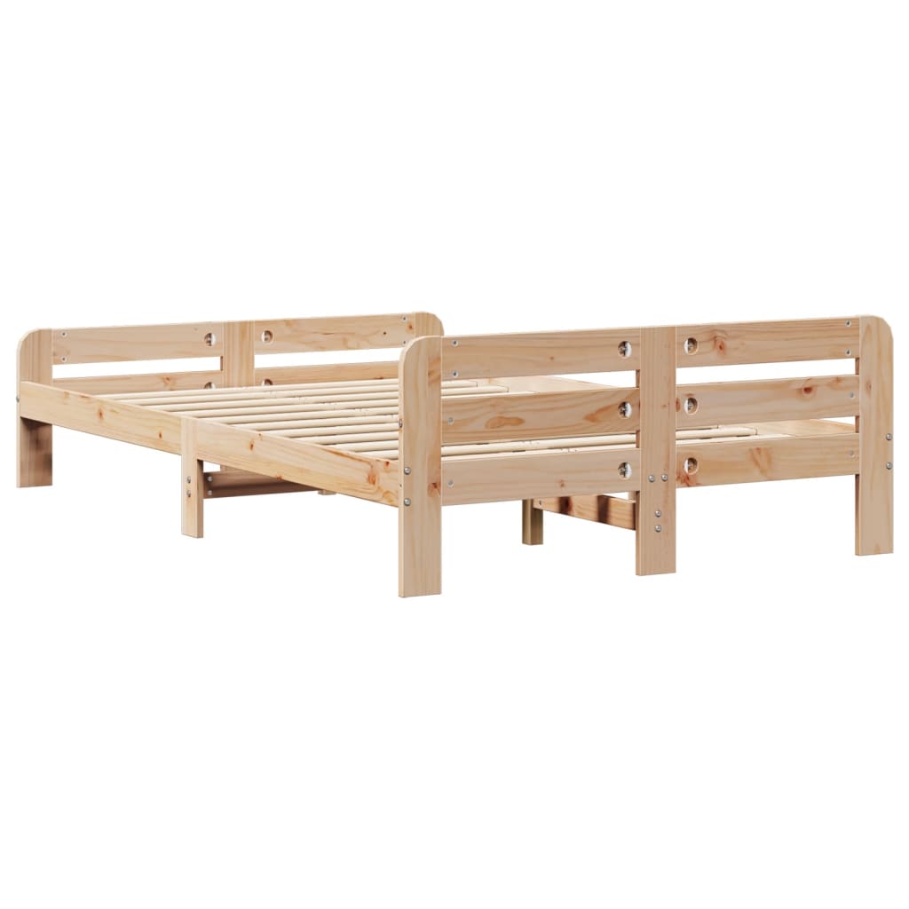 Sengeramme uten madrass 120x190 cm heltre furu