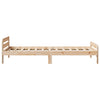 Sengeramme uten madrass 75x190 cm heltre furu